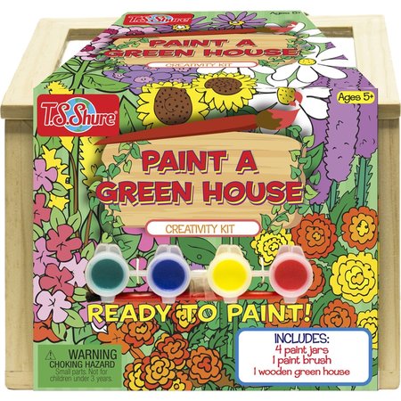 TS SHURE T.S. Shure Paint A Green House Wood 6 pc TS135